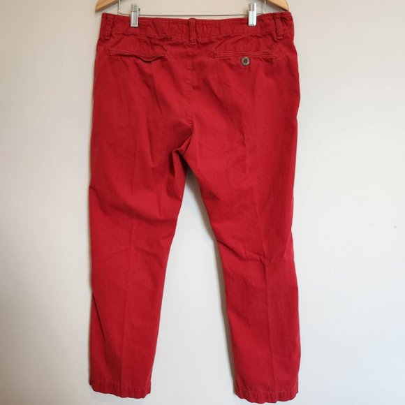 American Eagle Outfitters Red Chinos - Picture 2 of 6